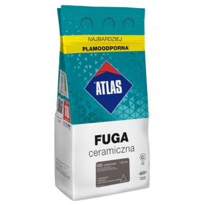 Fuga ceramiczna Ciemnoszara 036 ATLAS 2kg