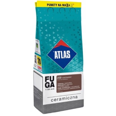 Fuga ceramiczna Kasztanowa 209 ATLAS 2kg