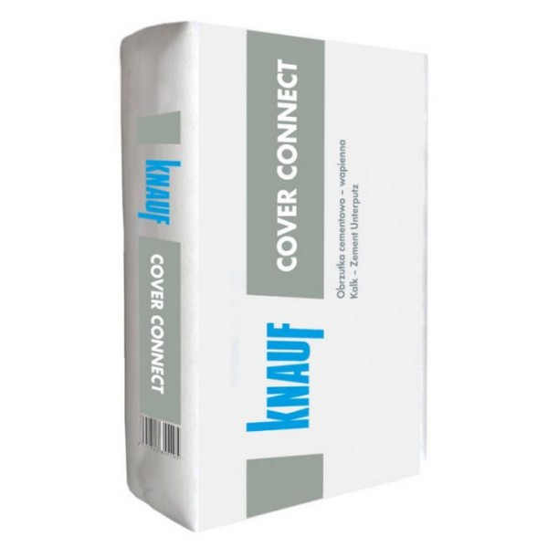 Obrzutka cementowo-wapienna COVER CONNECT KNAUF 30kg