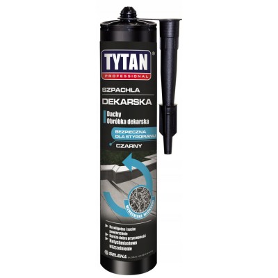 Szpachla dekarska TYTAN Professional 280ml czarny