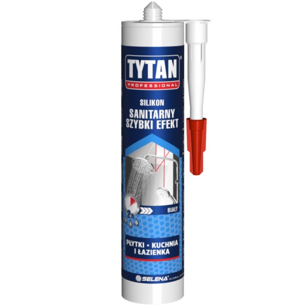 Silikon sanitarny TYTAN Professional 280 ml biały