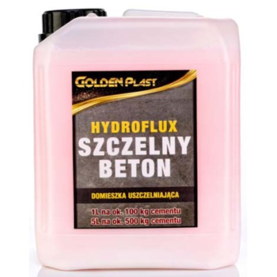 Plastyfikator do betonu HYDROFLUX GOLDEN PLAST 5L