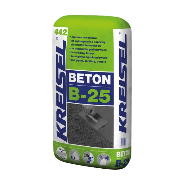 Zaprawa cementowa BETON B-25 KREISEL 25kg