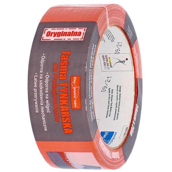 Taśma tynkarska BLUE DOLPHIN pomarańczowa