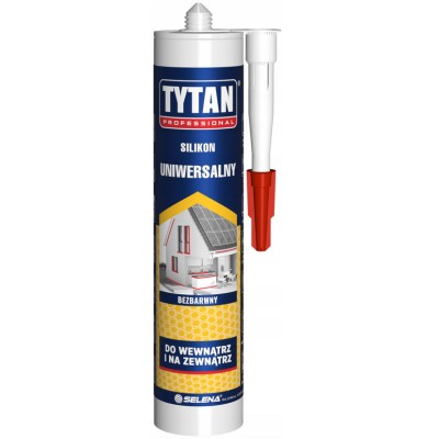 Wszechstronny silikon uniwersalny TYTAN Professional 280ml bezbarwny