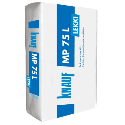 Tani tynk maszynowy gipsowy lekki MP 75L KNAUF 30kg