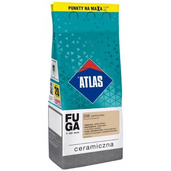 Fuga ceramiczna ATLAS cappuccino 206 5kg