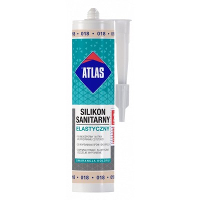 SILIKON sanitarny jasnobrązowy 123 ATLAS 280ml