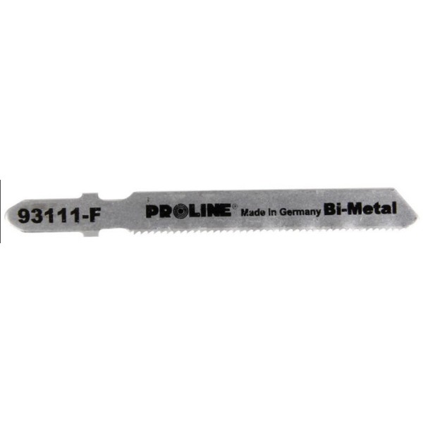 Brzeszczot do wyrzynarek do stali BI-Metal 21TPI / 1.2 mm Typ T 5szt PROLINE® 75mm