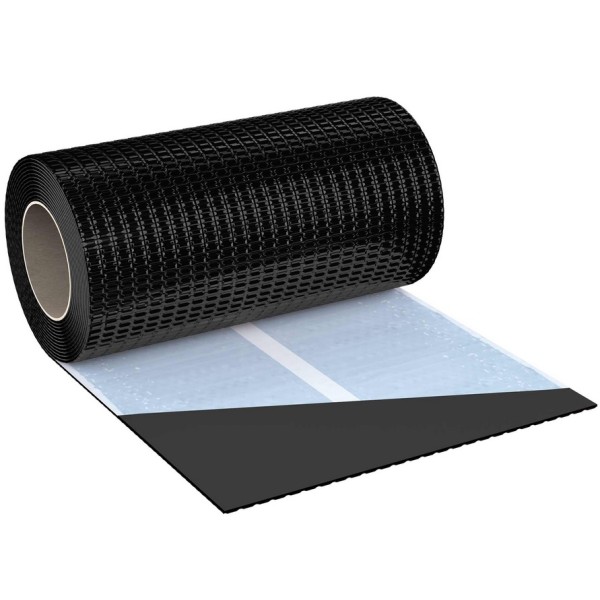 Taśma kominowa aluminiowa Eurovent FLEX 4D 9005 (czarny)
