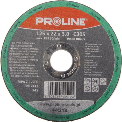 Tarcza do cięcia kamienia typu T41 230 x 3 mm PROLINE®