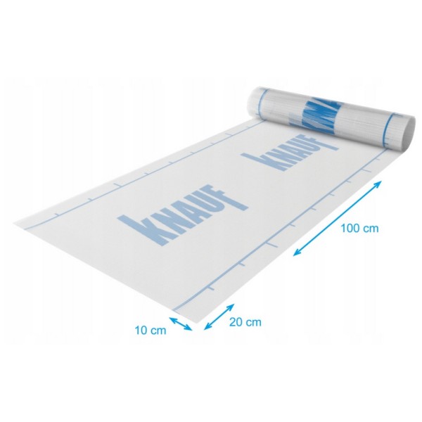 Siatka do styropianu i wełny mineralnej KNAUF R 165g/m2