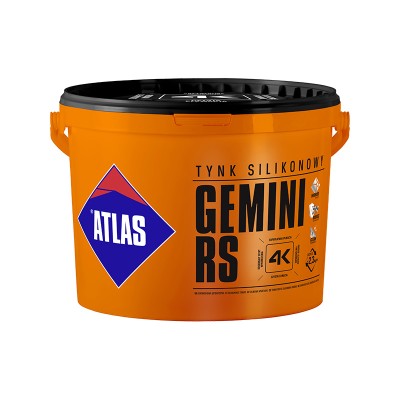 ATLAS baza GEMINI RS N15 SAH silikonowa biała 25kg