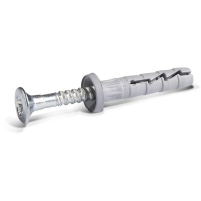 KOŁEK szybki montaż z kołnierzem 8x60 10szt/blister