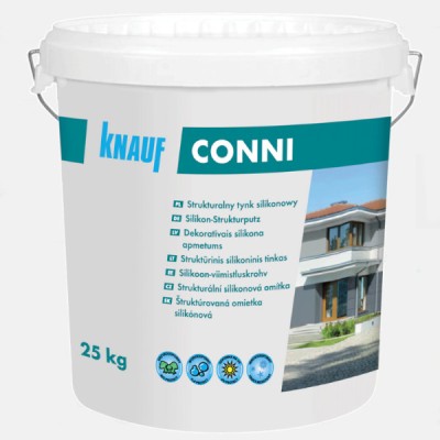 Tynk silikonowy baranek 1,5mm CONNI S KNAUF 25kg