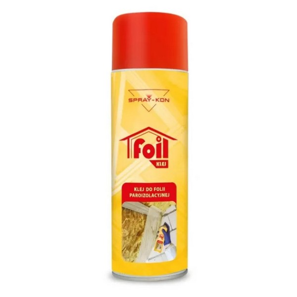 Klej w sprayu do folii paroizolacyjnych SPRAY-KON FOIL 500ml