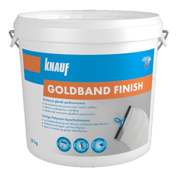 Gotowa gładź polimerowa GOLDBAND FINISH KNAUF 18kg