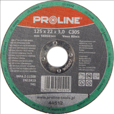 Tarcza do cięcia kamienia typu T41 230 x 3 mm PROLINE®