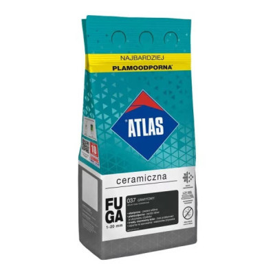 Fuga ceramiczna Grafitowa 037 ATLAS 2kg