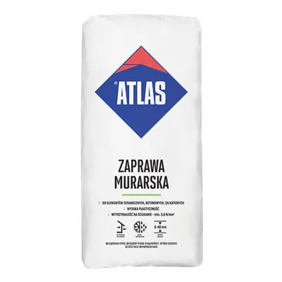 Zaprawa tradycyjna murarska ATLAS 25kg