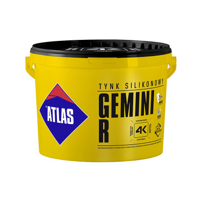 ATLAS baza GEMINI R N15 SAH silikonowa biała 25kg