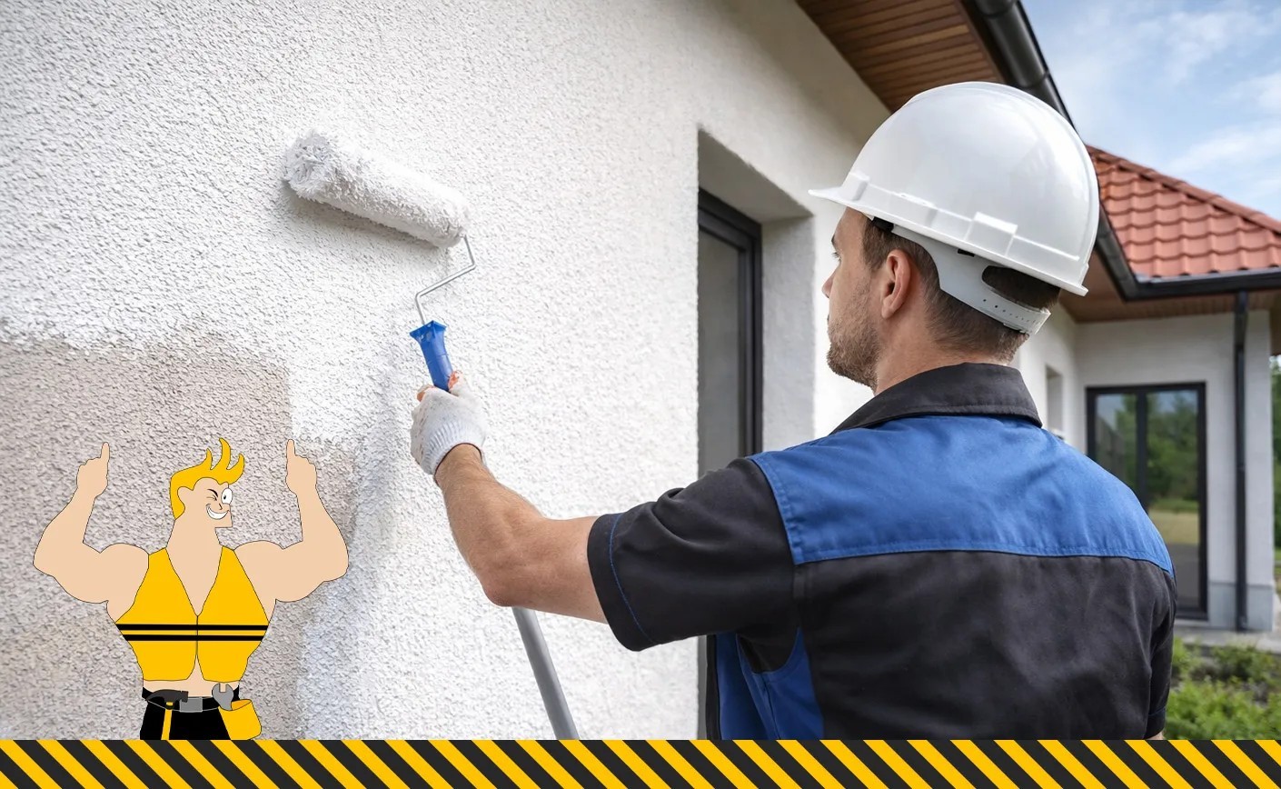 Elewacja i wnętrze bez kompromisów – farba, grunt i tynk w jednym zestawieniu